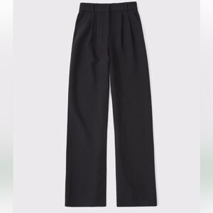 Abercrombie & Fitch Sloane Tailored Wide Leg Pant